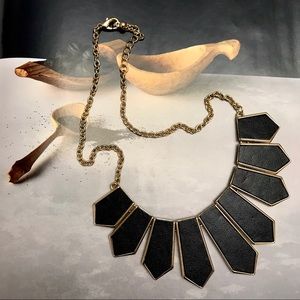 Black and gold necklace